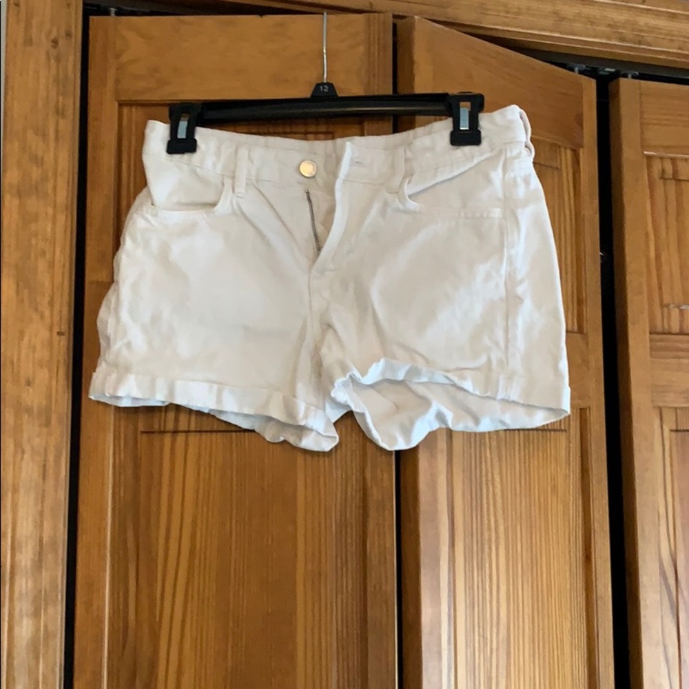 White shorts